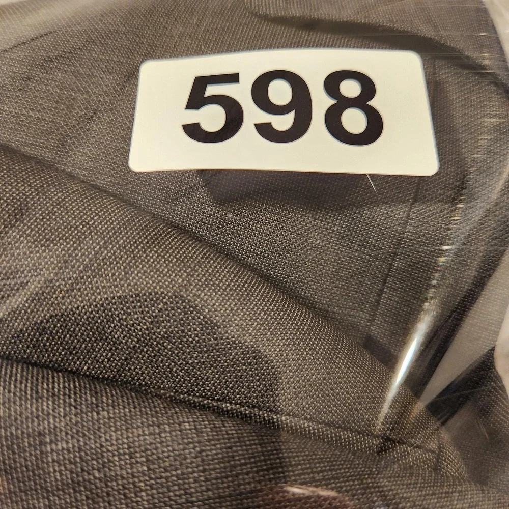BOSS Hugo Boss Blazer Sport Coat Mens 40L Charcoal The‎ Jam75 Sharp3 Made USA
